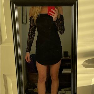 Missguided Black Mini Dress